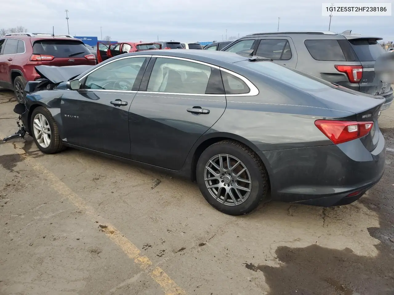 1G1ZE5ST2HF238186 2017 Chevrolet Malibu Lt