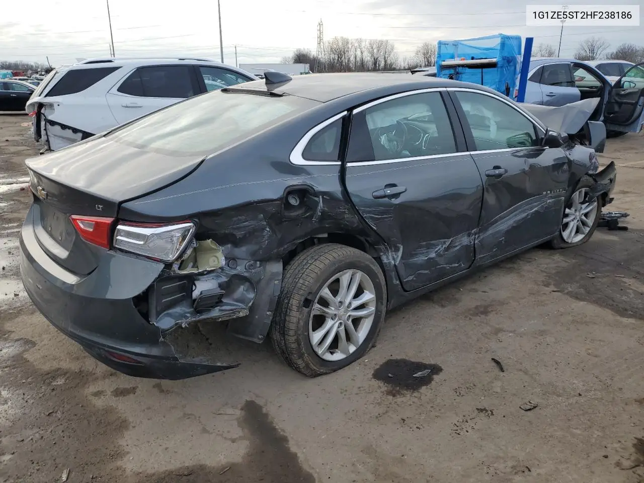 1G1ZE5ST2HF238186 2017 Chevrolet Malibu Lt