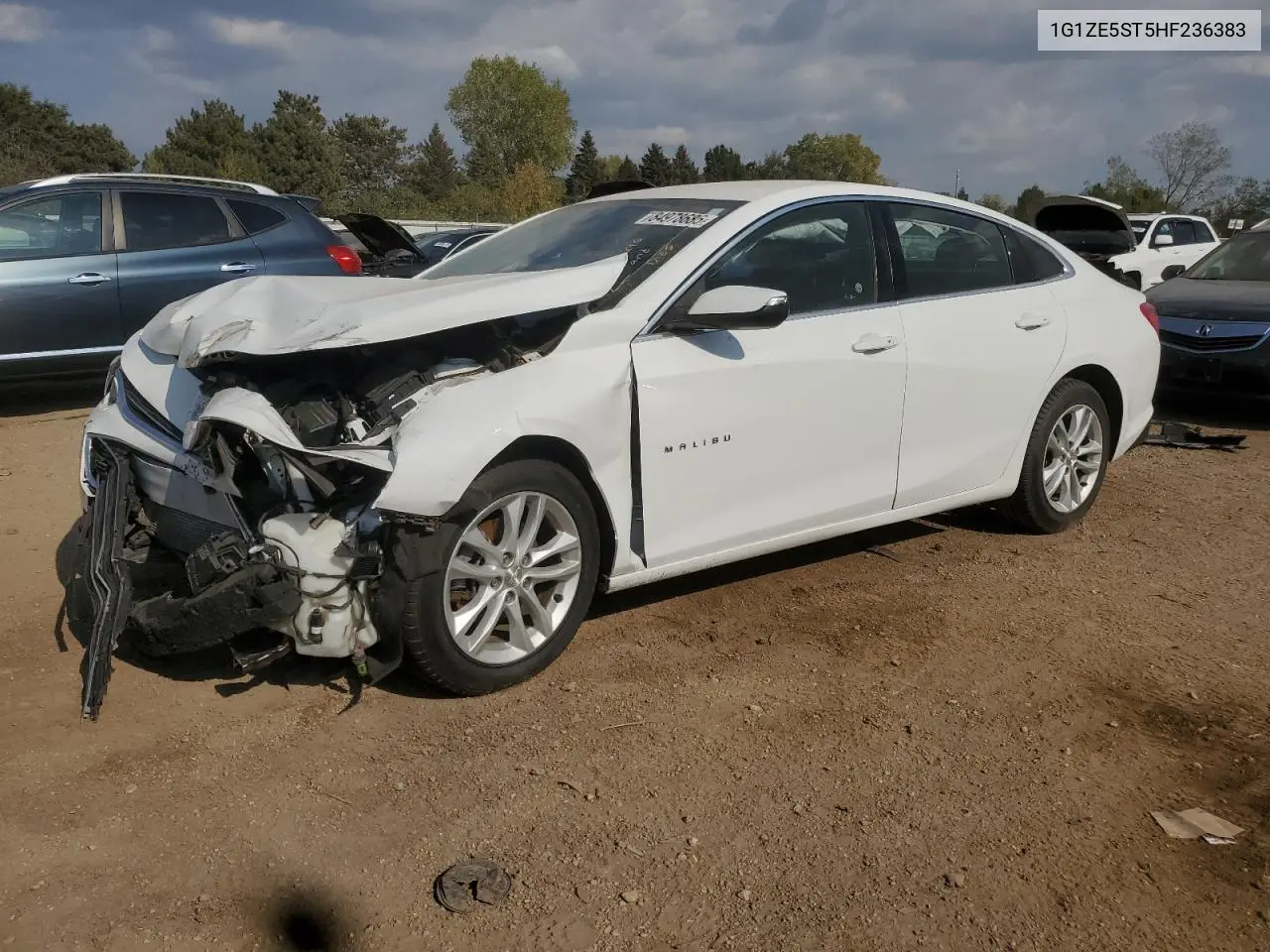 1G1ZE5ST5HF236383 2017 Chevrolet Malibu Lt