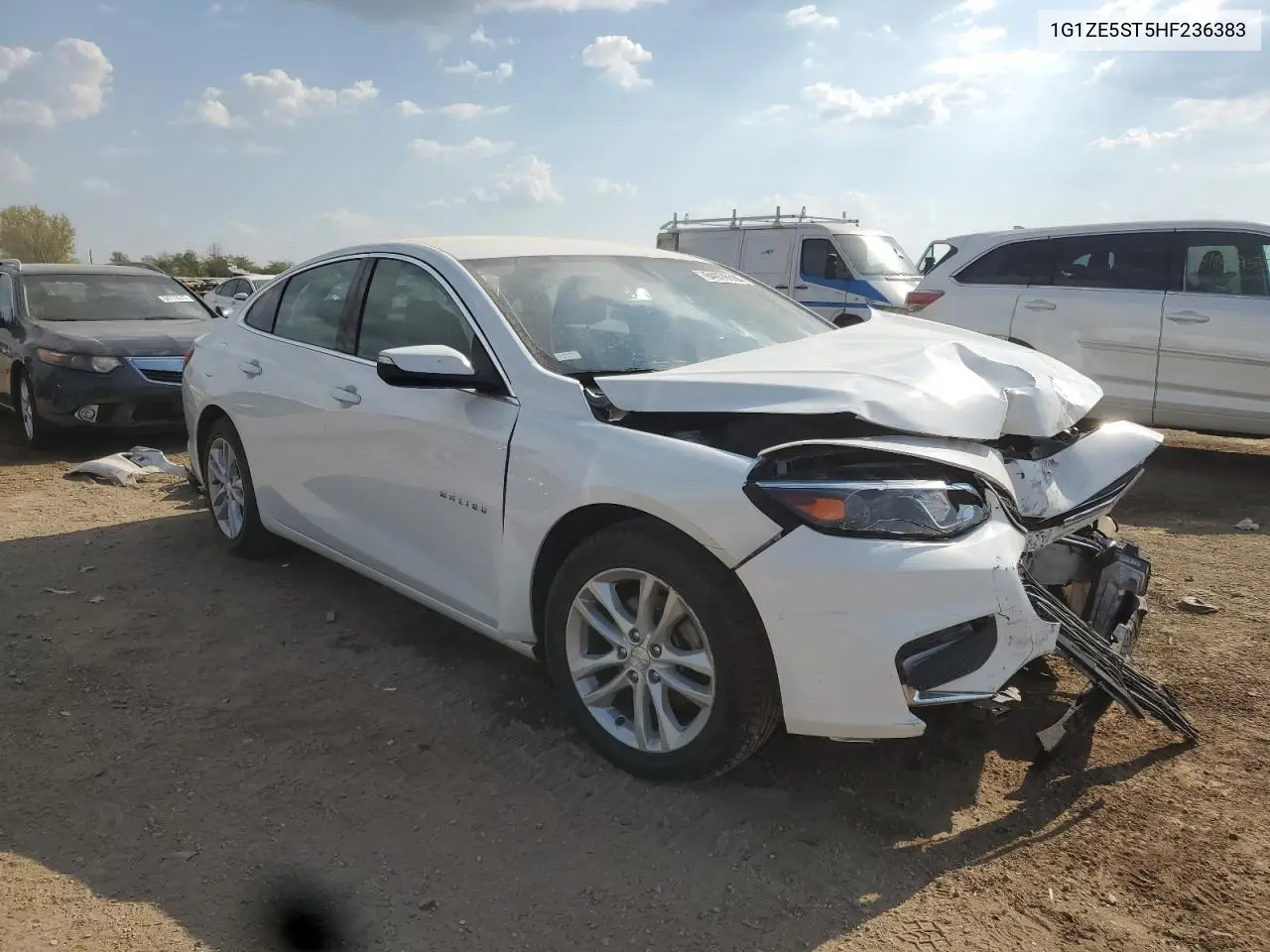 1G1ZE5ST5HF236383 2017 Chevrolet Malibu Lt