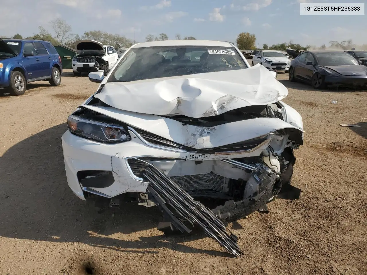 1G1ZE5ST5HF236383 2017 Chevrolet Malibu Lt