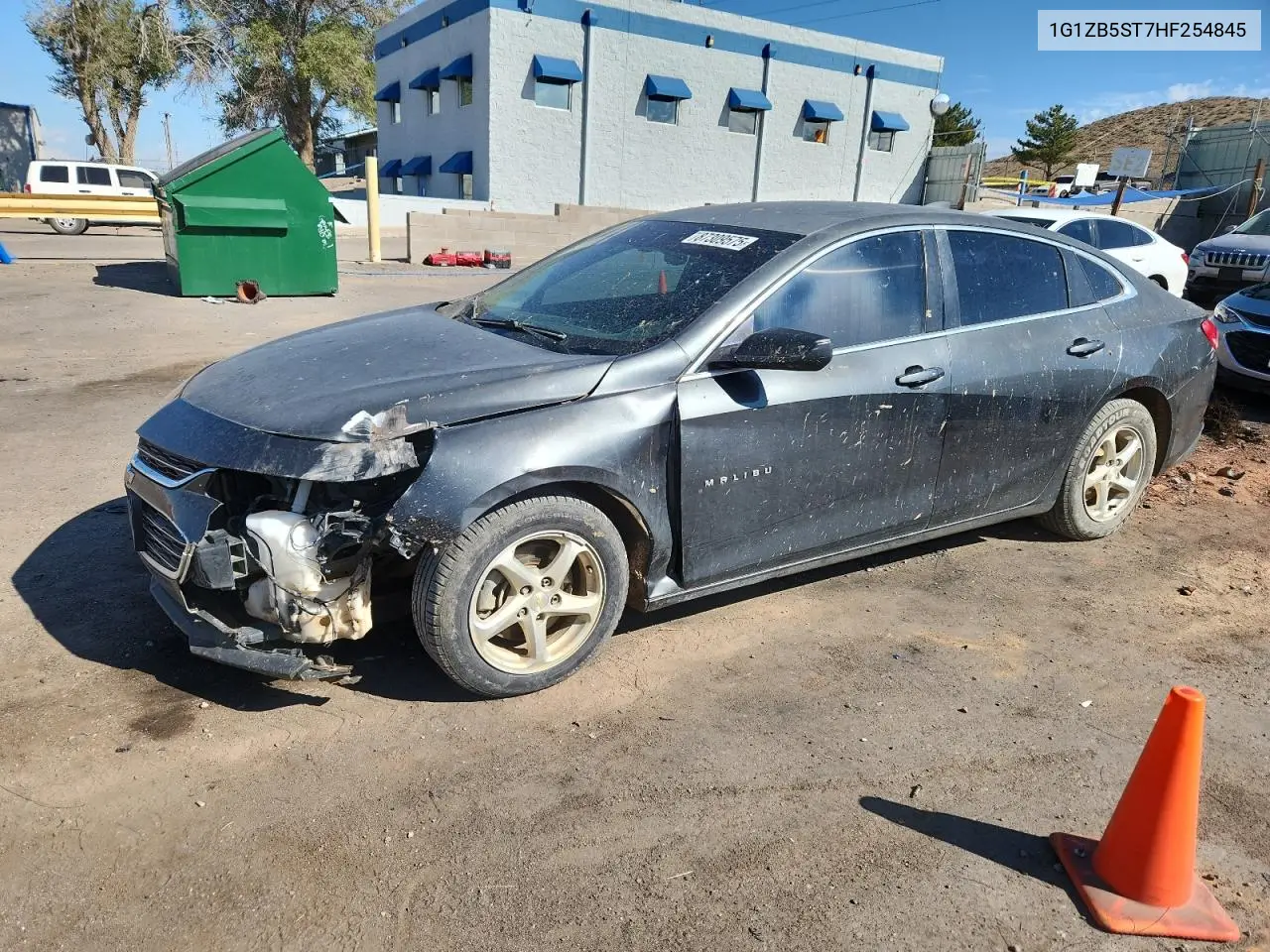 1G1ZB5ST7HF254845 2017 Chevrolet Malibu Ls