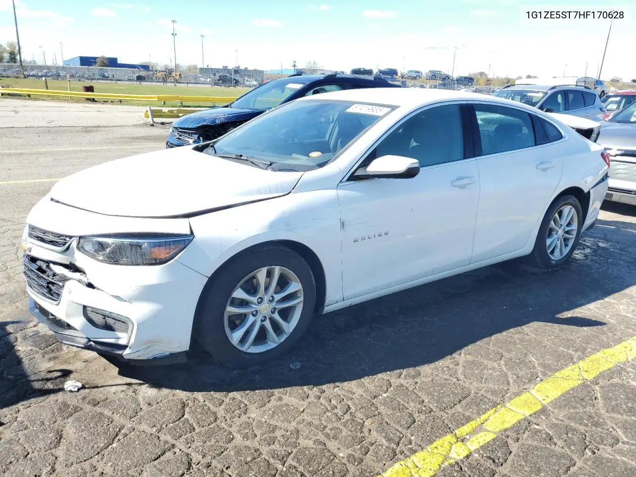 1G1ZE5ST7HF170628 2017 Chevrolet Malibu Lt