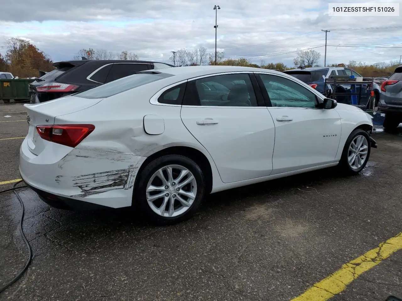 1G1ZE5ST5HF151026 2017 Chevrolet Malibu Lt