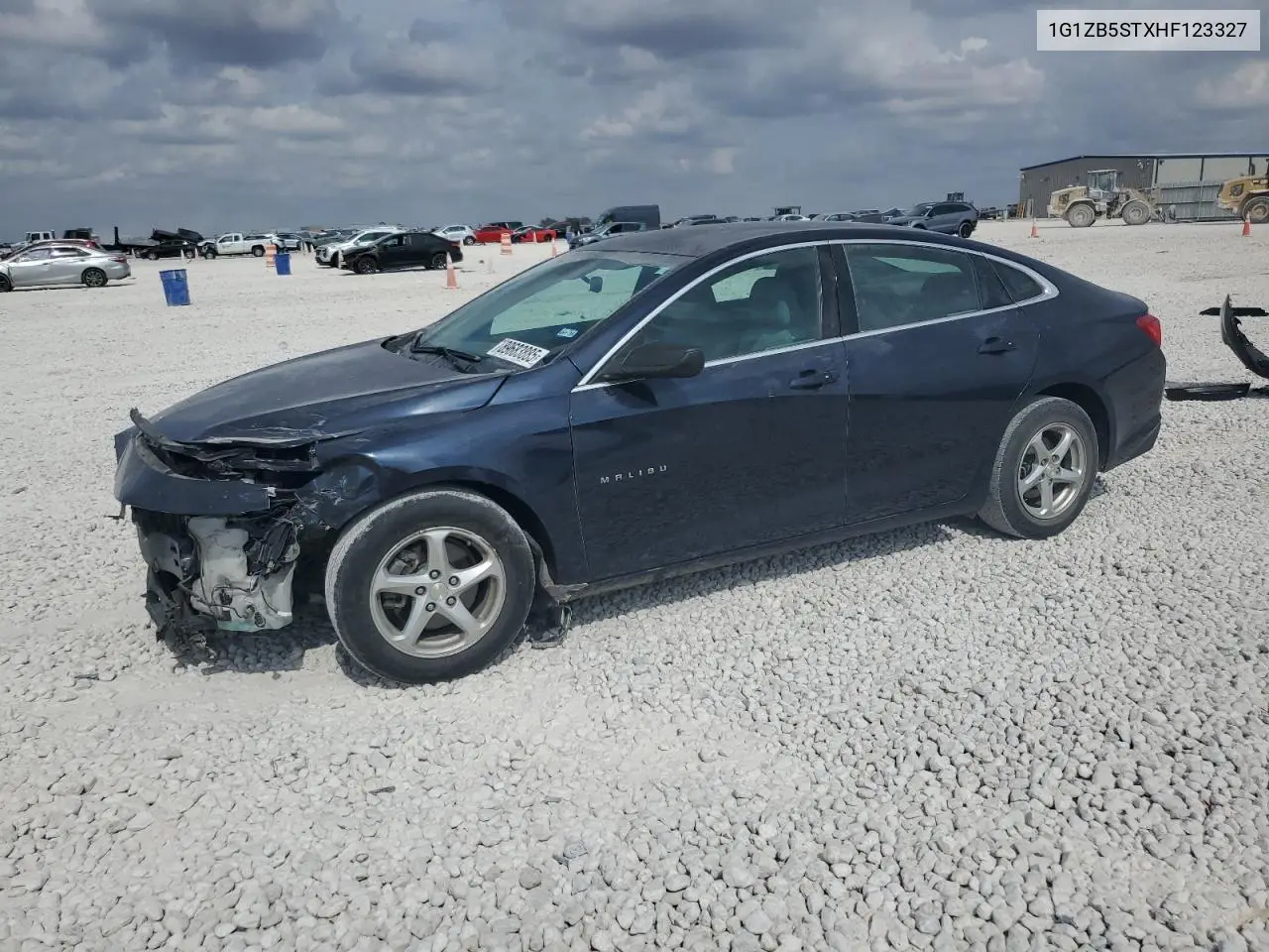 1G1ZB5STXHF123327 2017 Chevrolet Malibu Ls