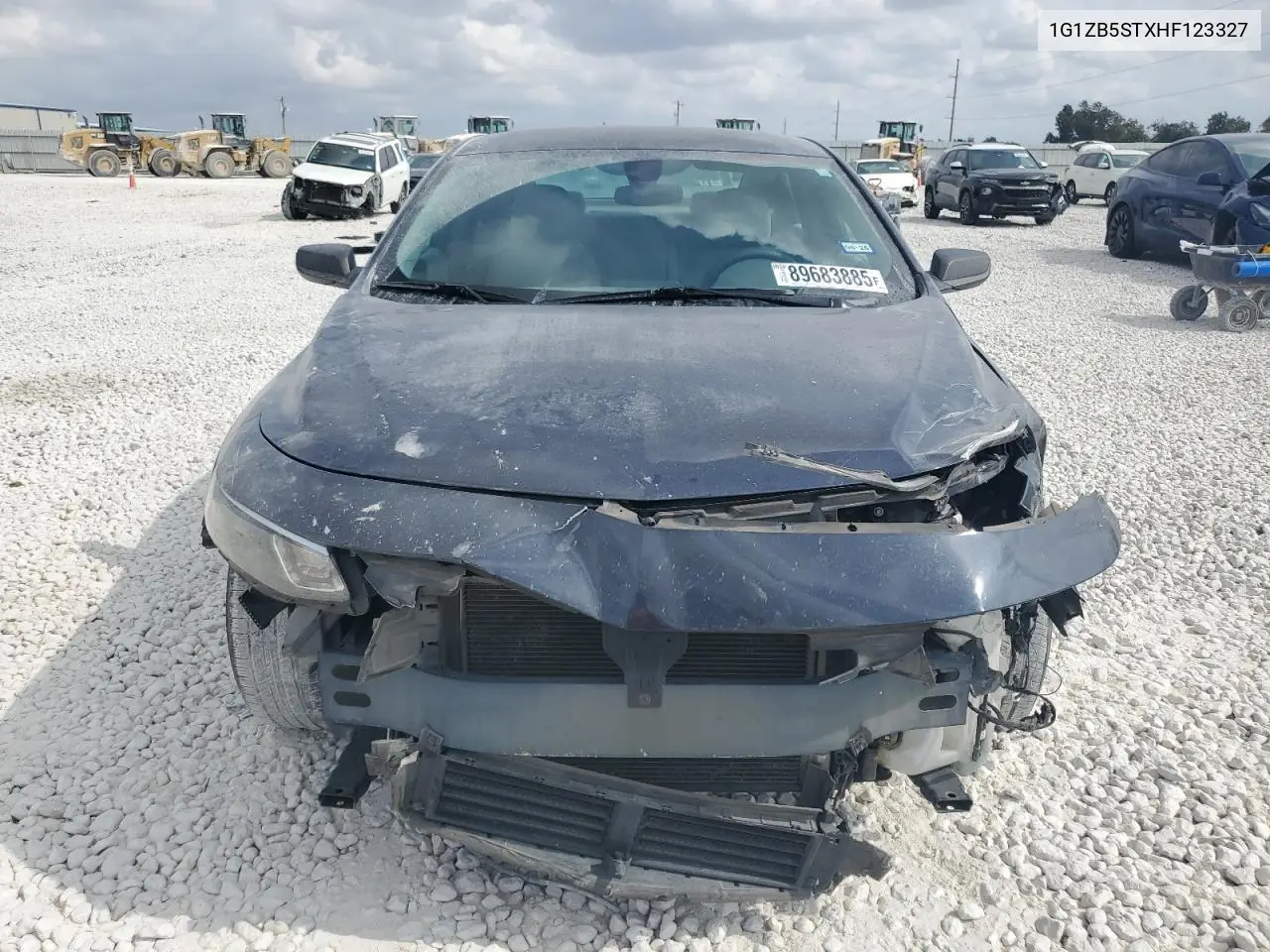 1G1ZB5STXHF123327 2017 Chevrolet Malibu Ls