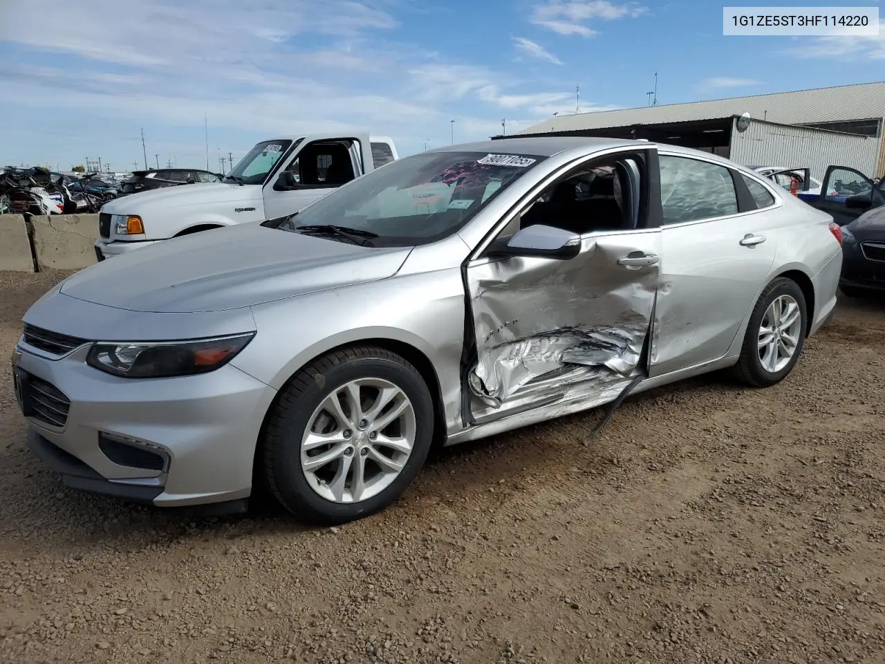 1G1ZE5ST3HF114220 2017 Chevrolet Malibu Lt