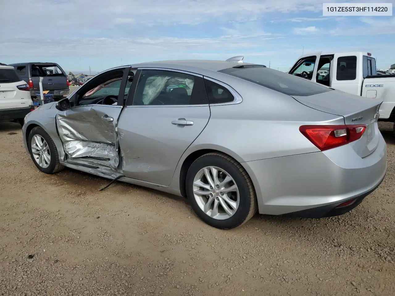 1G1ZE5ST3HF114220 2017 Chevrolet Malibu Lt