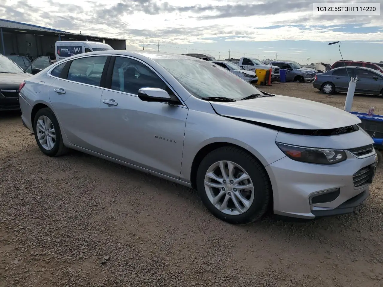 1G1ZE5ST3HF114220 2017 Chevrolet Malibu Lt
