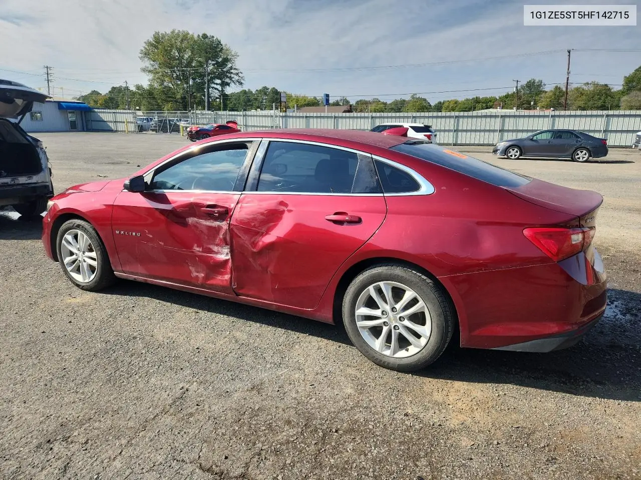 1G1ZE5ST5HF142715 2017 Chevrolet Malibu Lt