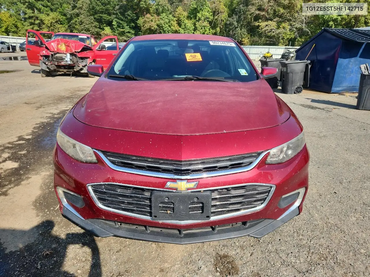 1G1ZE5ST5HF142715 2017 Chevrolet Malibu Lt