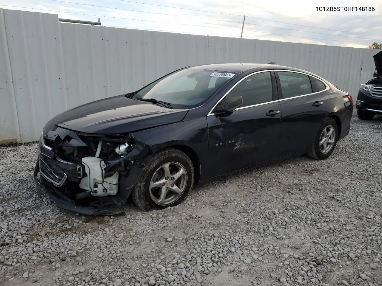 1G1ZB5ST0HF148186 2017 Chevrolet Malibu Ls