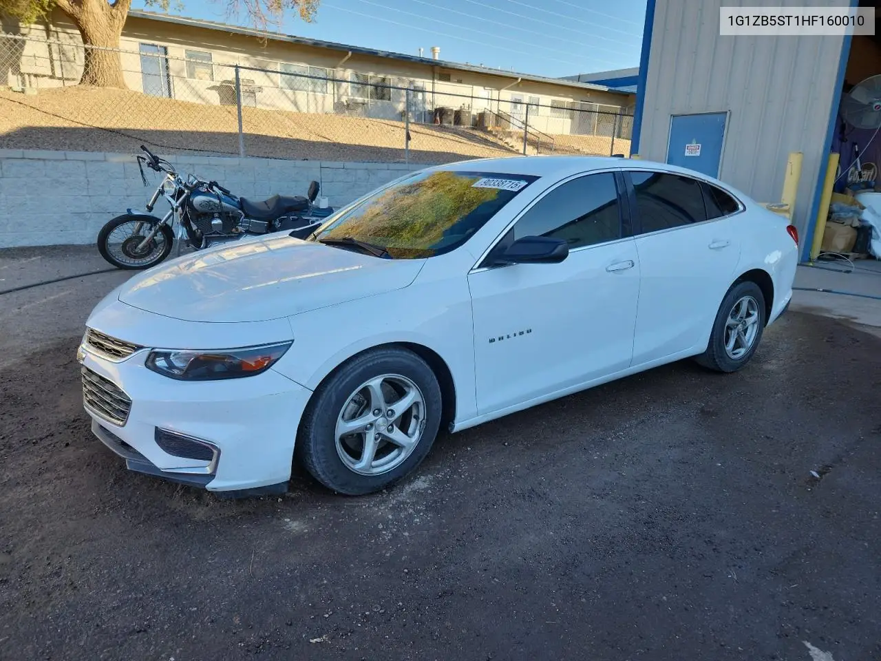 1G1ZB5ST1HF160010 2017 Chevrolet Malibu Ls