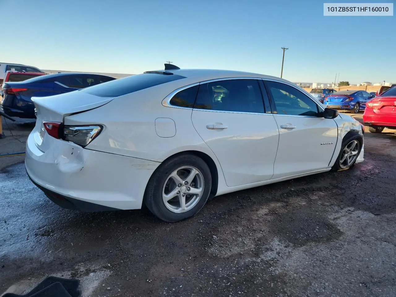 1G1ZB5ST1HF160010 2017 Chevrolet Malibu Ls