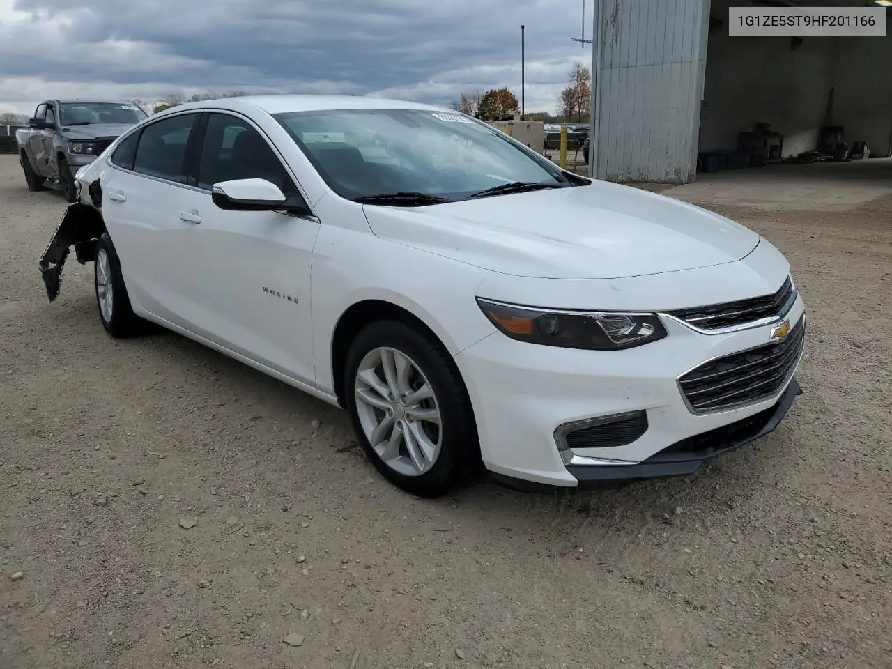 1G1ZE5ST9HF201166 2017 Chevrolet Malibu Lt