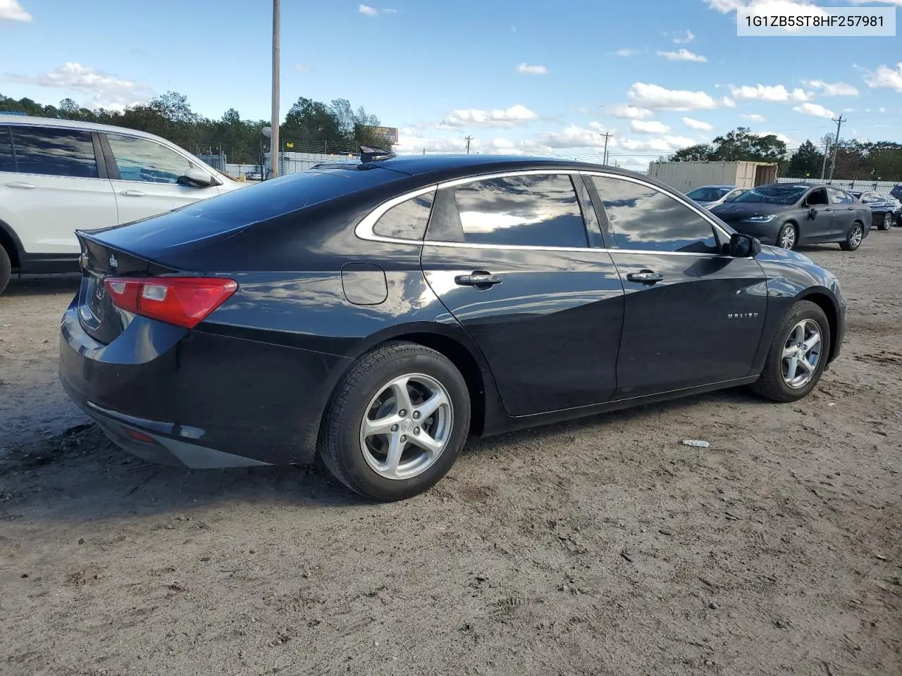 1G1ZB5ST8HF257981 2017 Chevrolet Malibu Ls