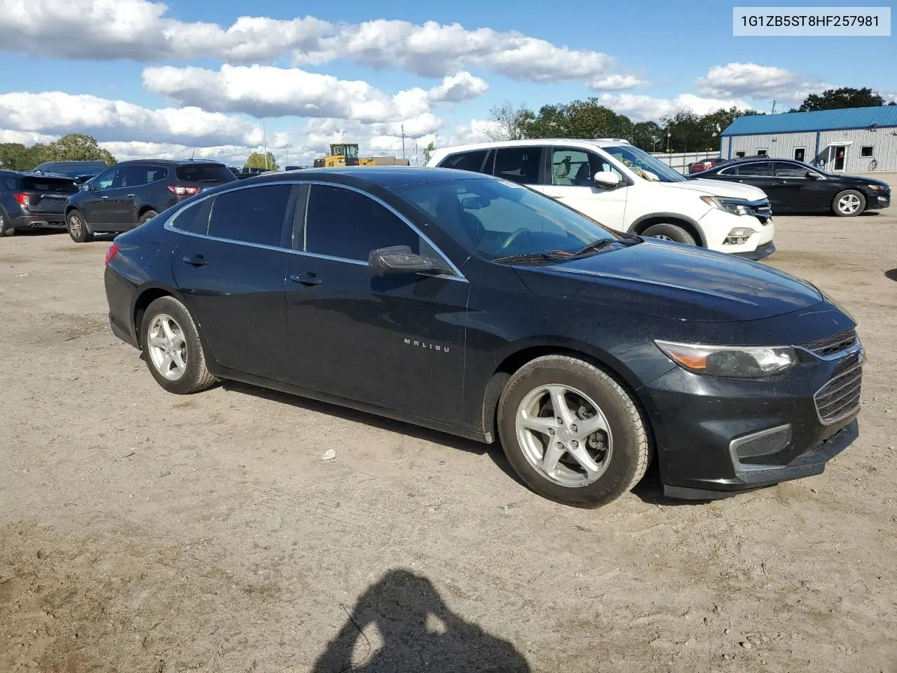 1G1ZB5ST8HF257981 2017 Chevrolet Malibu Ls