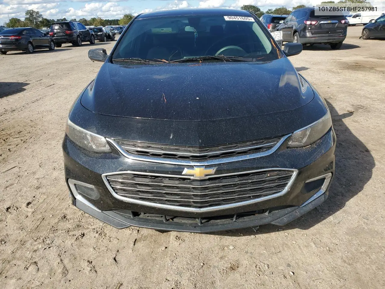 1G1ZB5ST8HF257981 2017 Chevrolet Malibu Ls