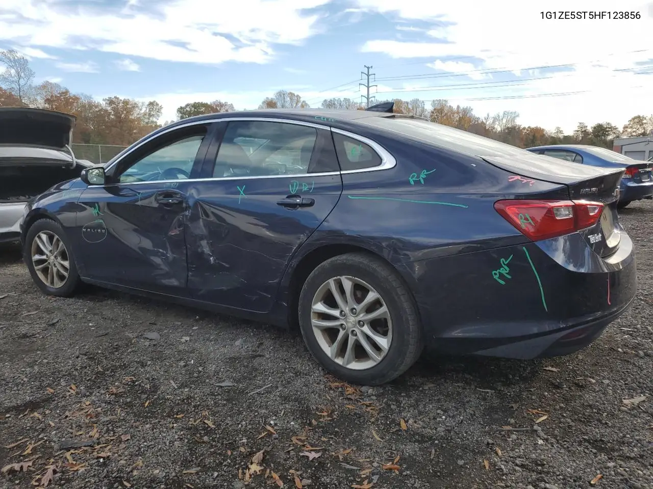 1G1ZE5ST5HF123856 2017 Chevrolet Malibu Lt