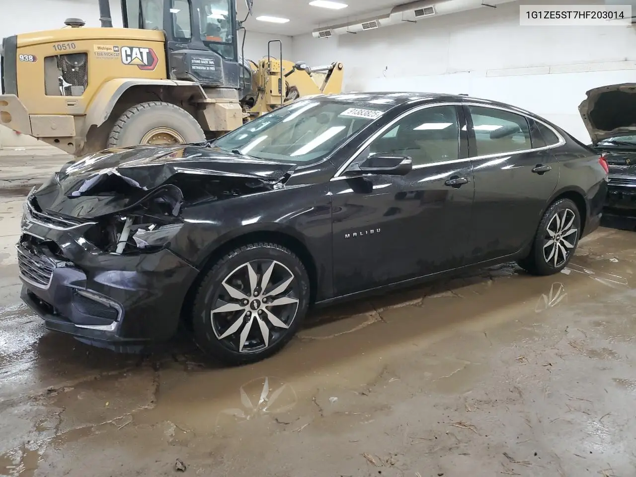 1G1ZE5ST7HF203014 2017 Chevrolet Malibu Lt
