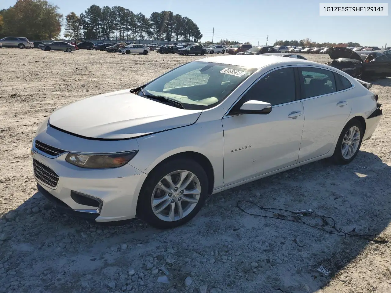 1G1ZE5ST9HF129143 2017 Chevrolet Malibu Lt