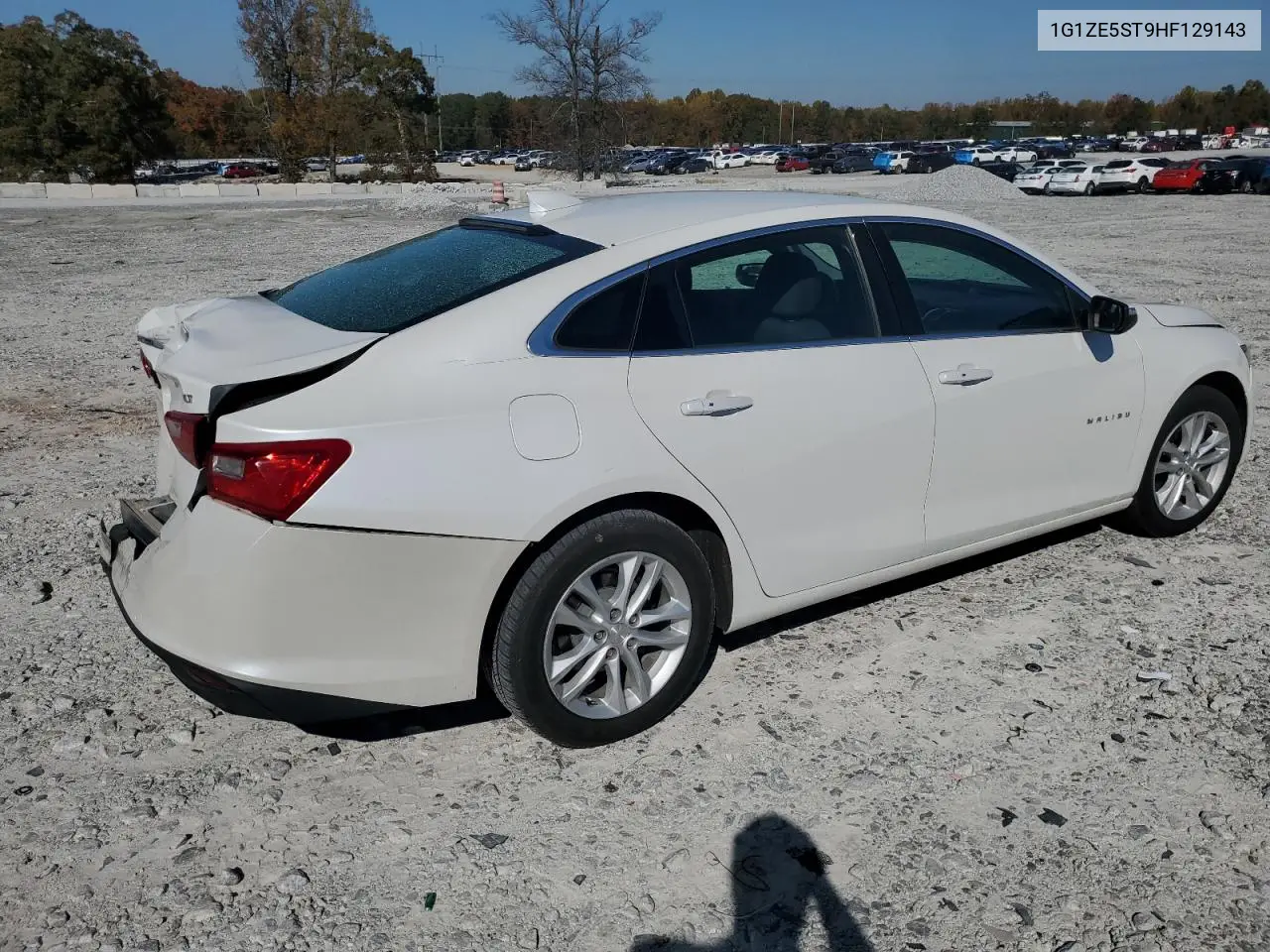 1G1ZE5ST9HF129143 2017 Chevrolet Malibu Lt