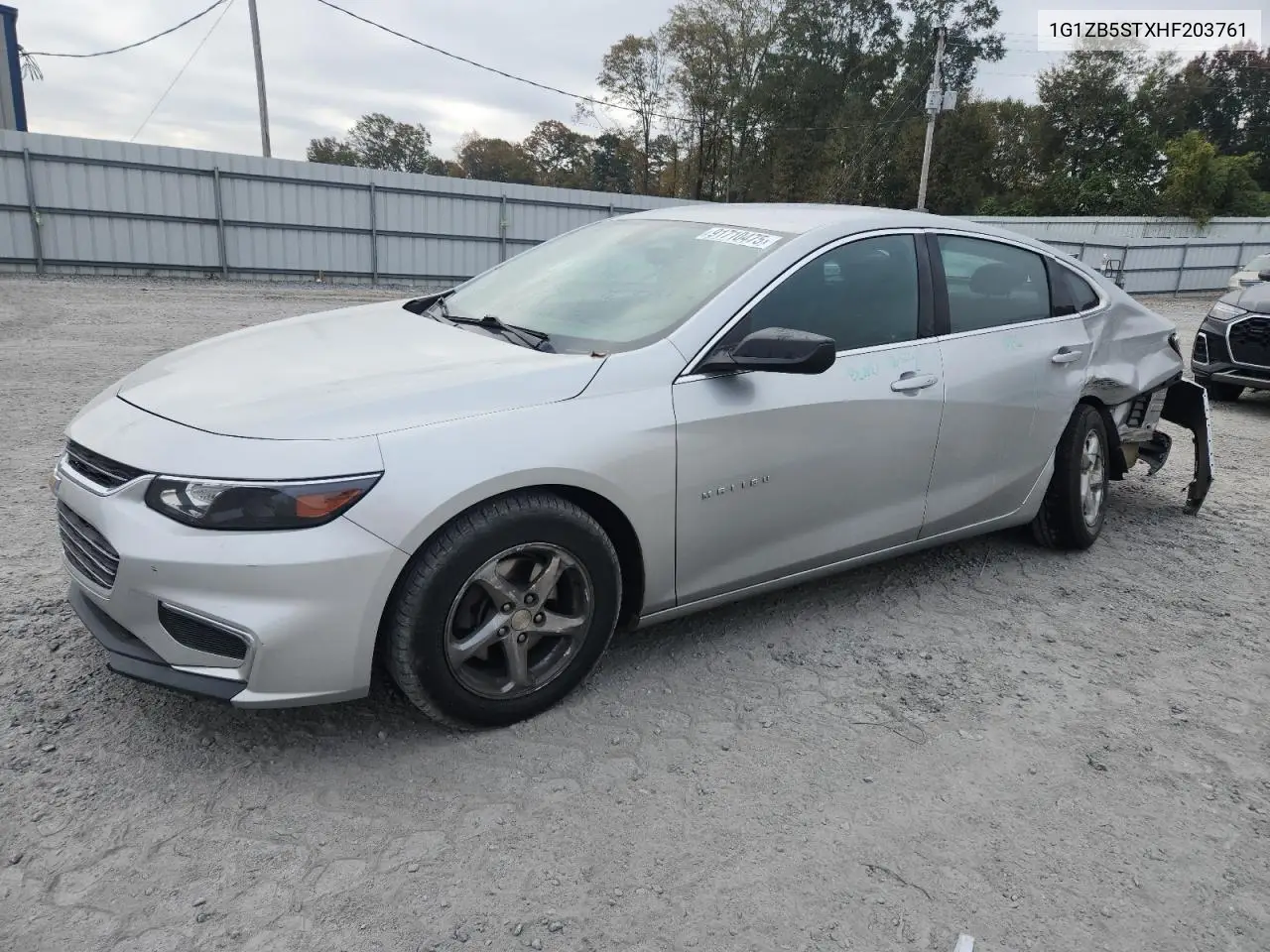 1G1ZB5STXHF203761 2017 Chevrolet Malibu Ls