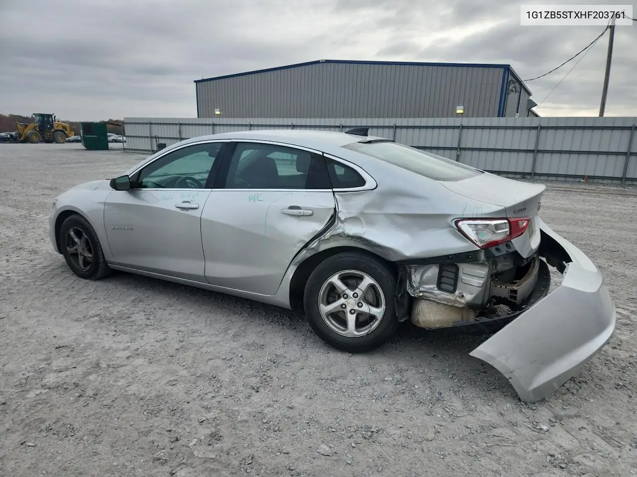 1G1ZB5STXHF203761 2017 Chevrolet Malibu Ls