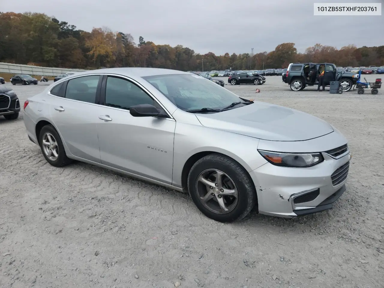 1G1ZB5STXHF203761 2017 Chevrolet Malibu Ls