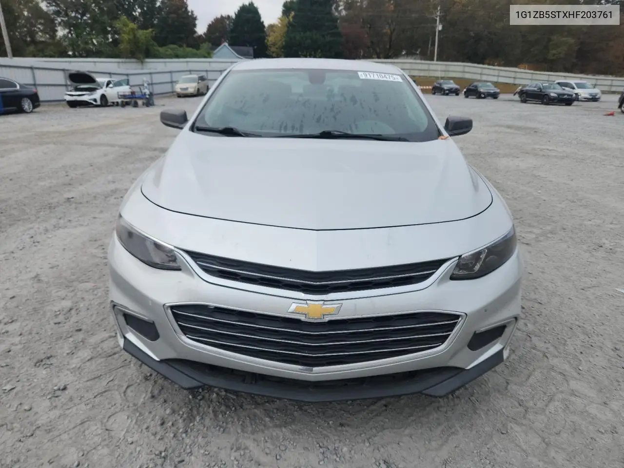 1G1ZB5STXHF203761 2017 Chevrolet Malibu Ls