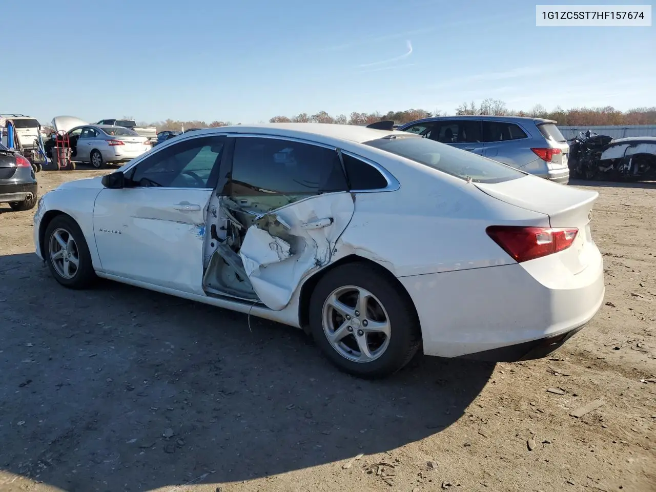1G1ZC5ST7HF157674 2017 Chevrolet Malibu Ls