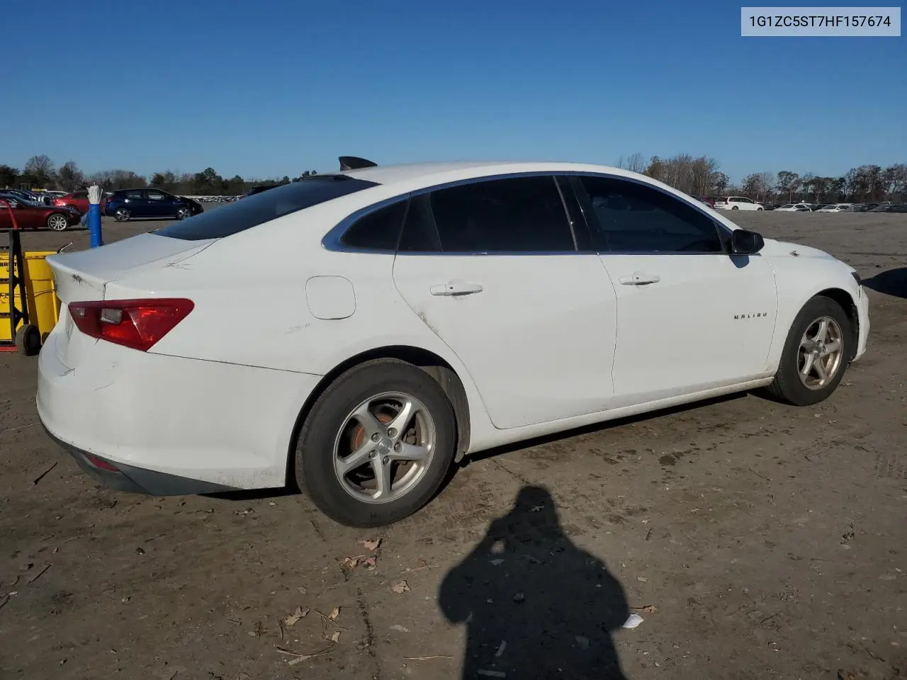 1G1ZC5ST7HF157674 2017 Chevrolet Malibu Ls
