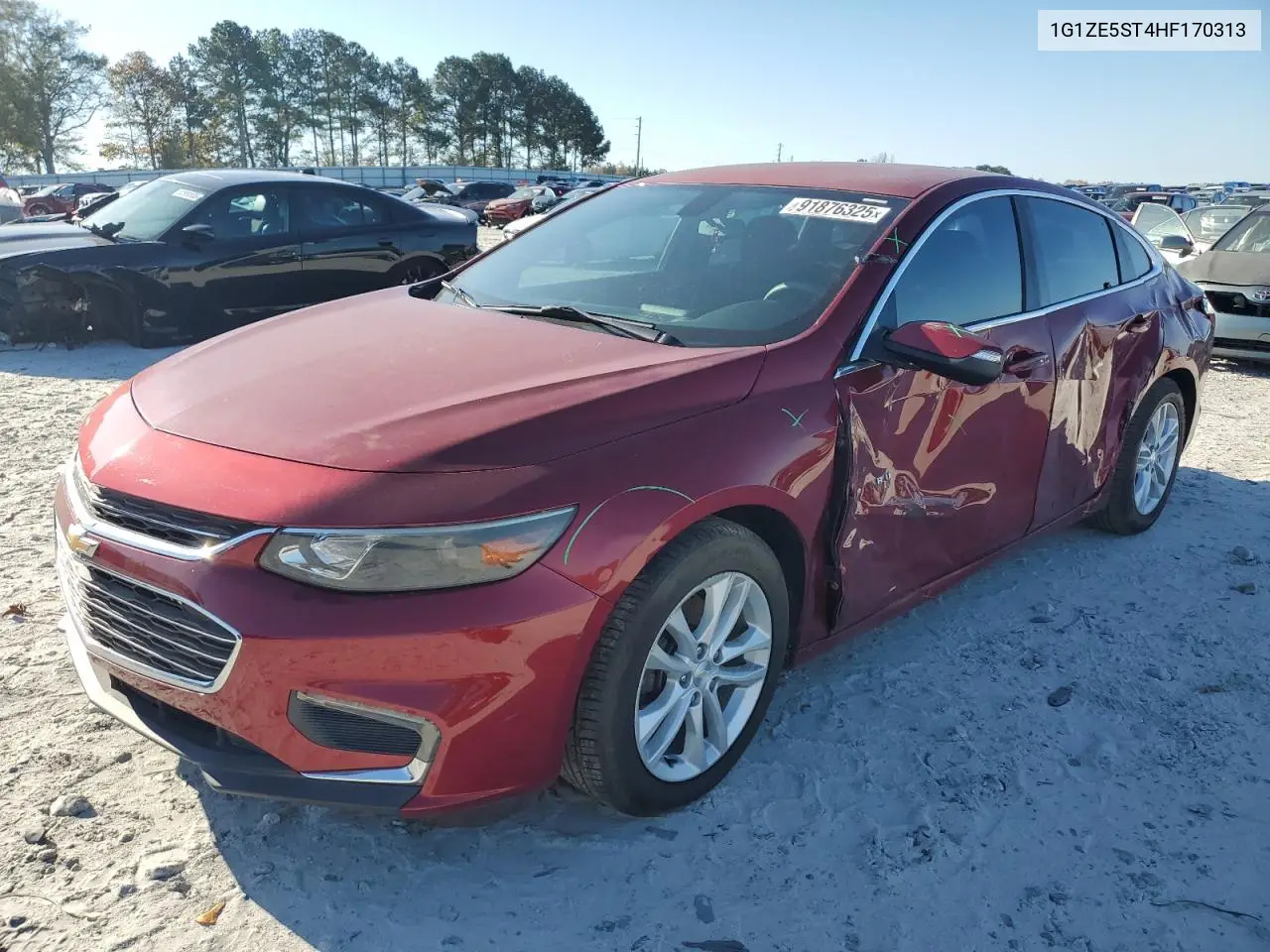 1G1ZE5ST4HF170313 2017 Chevrolet Malibu Lt