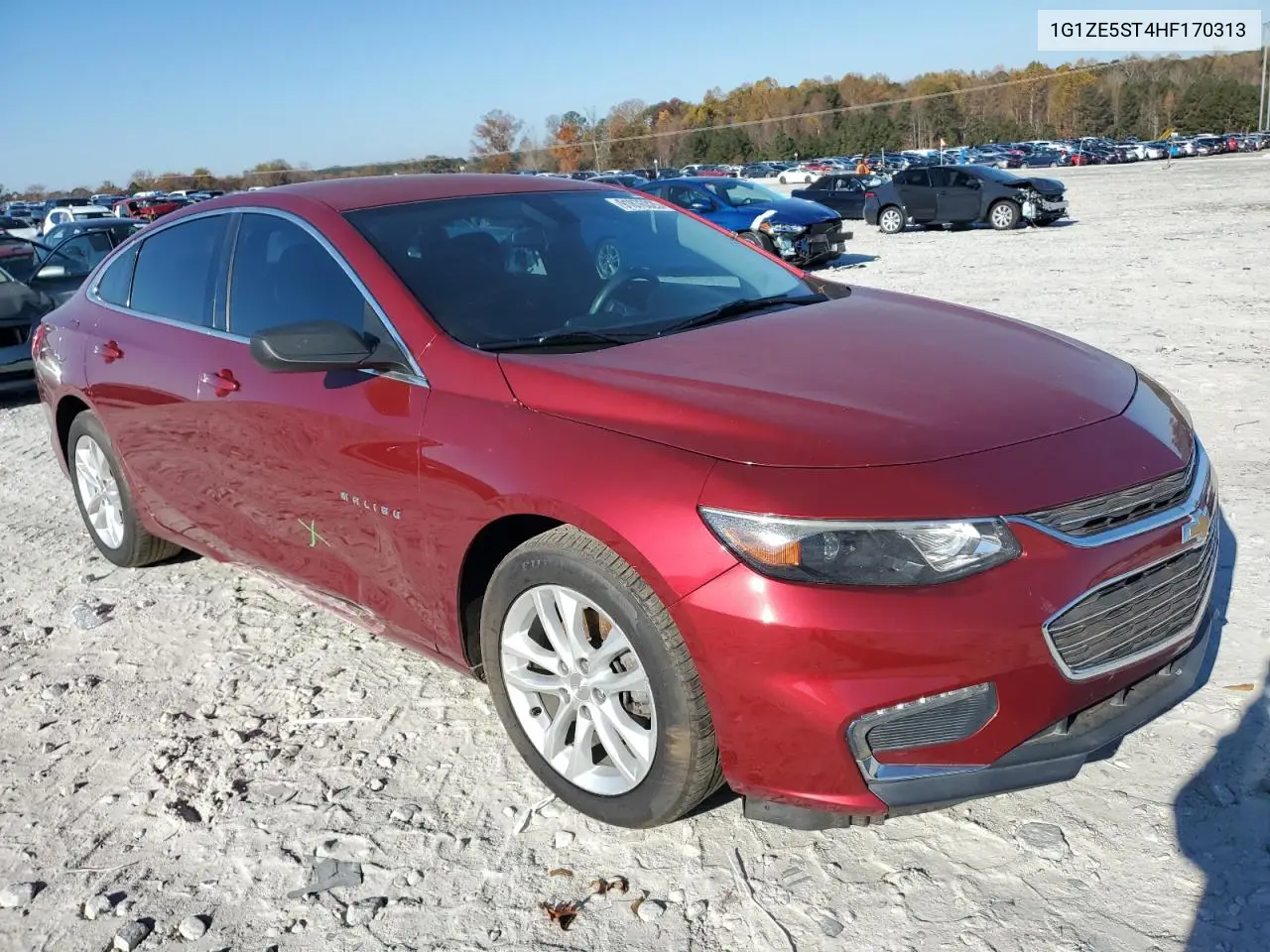 1G1ZE5ST4HF170313 2017 Chevrolet Malibu Lt