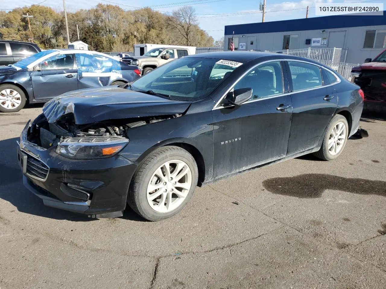 1G1ZE5ST8HF242890 2017 Chevrolet Malibu Lt