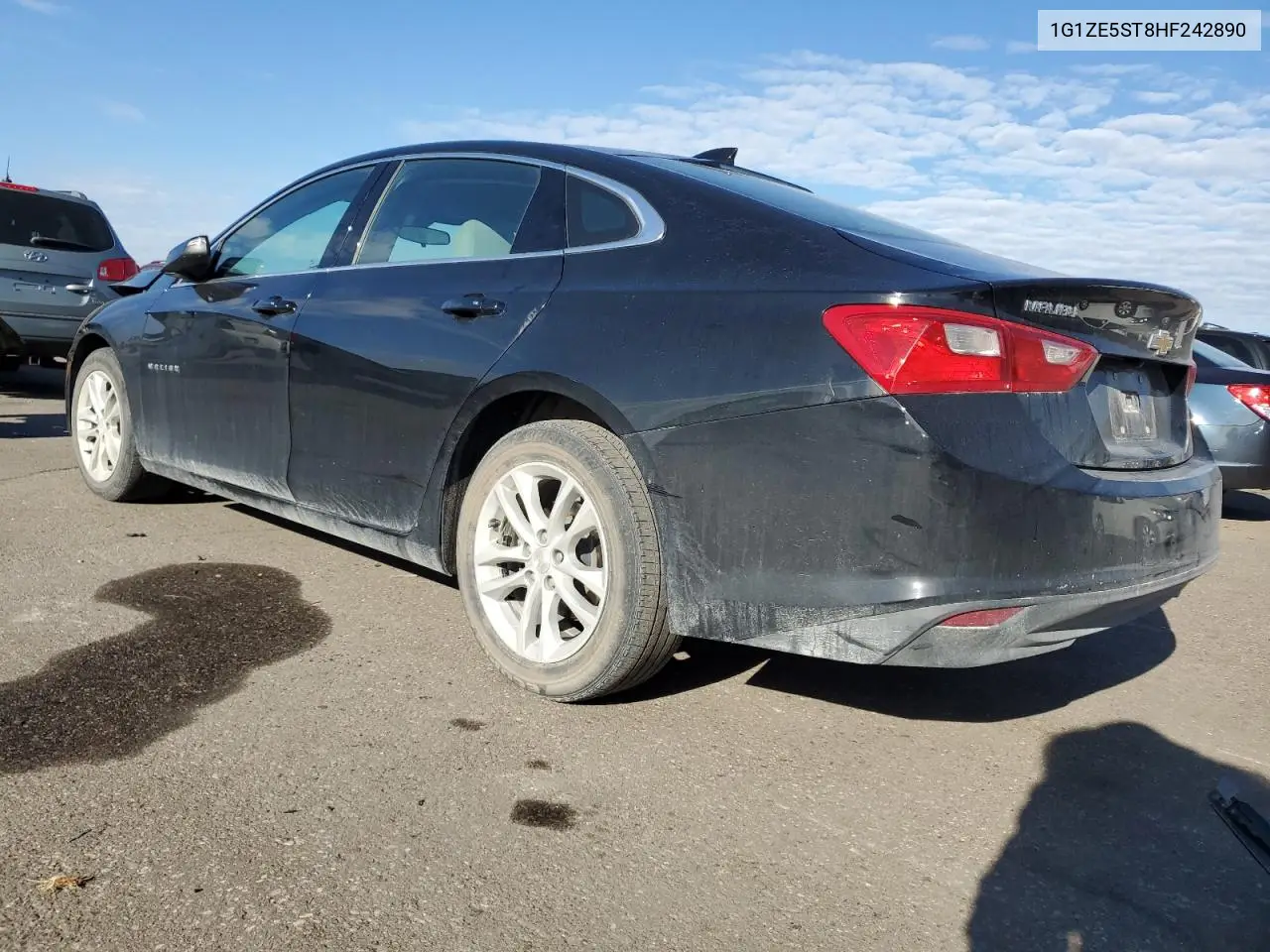 1G1ZE5ST8HF242890 2017 Chevrolet Malibu Lt