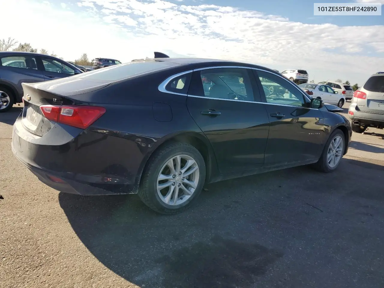 1G1ZE5ST8HF242890 2017 Chevrolet Malibu Lt