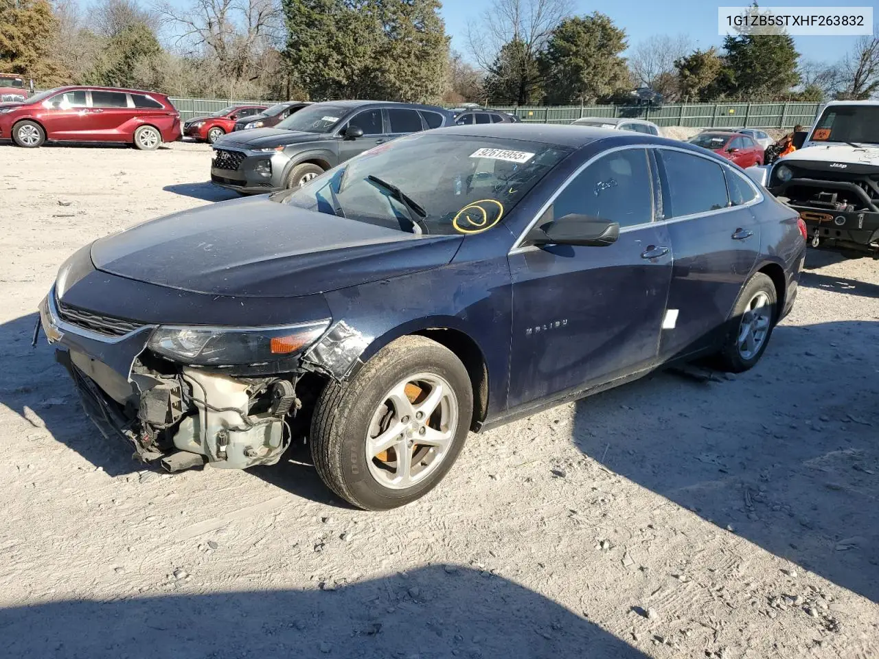 1G1ZB5STXHF263832 2017 Chevrolet Malibu Ls
