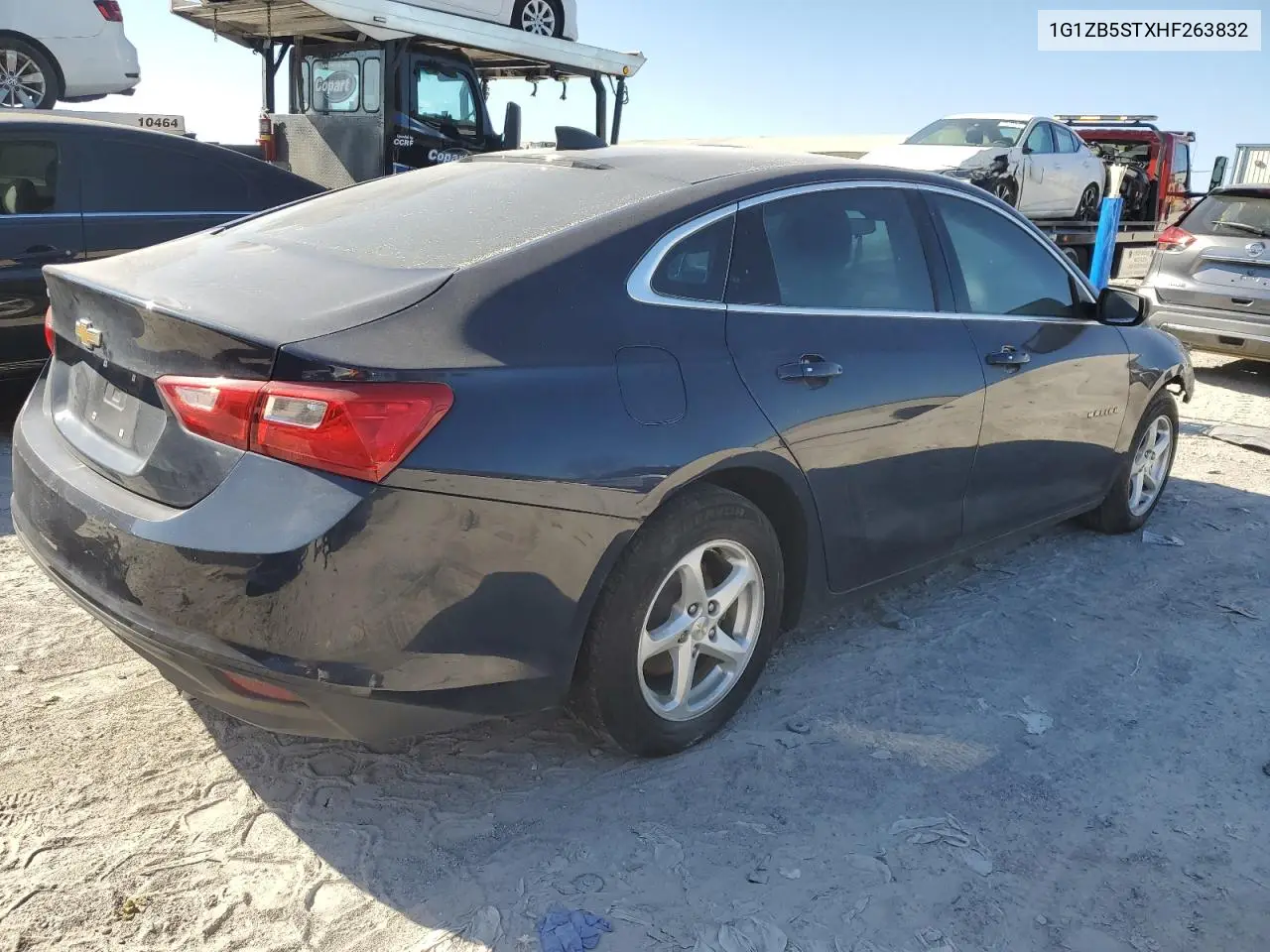 1G1ZB5STXHF263832 2017 Chevrolet Malibu Ls