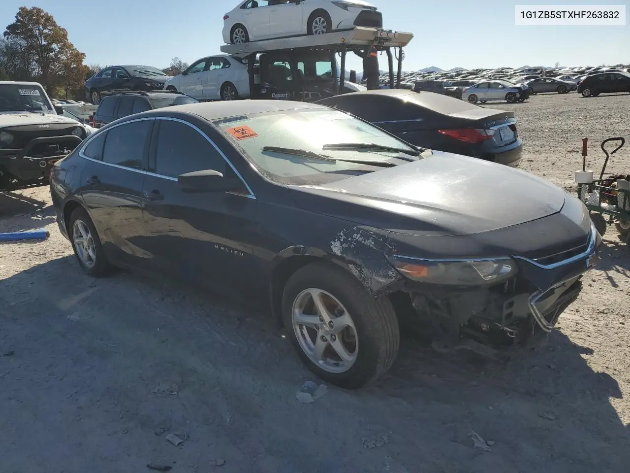 1G1ZB5STXHF263832 2017 Chevrolet Malibu Ls
