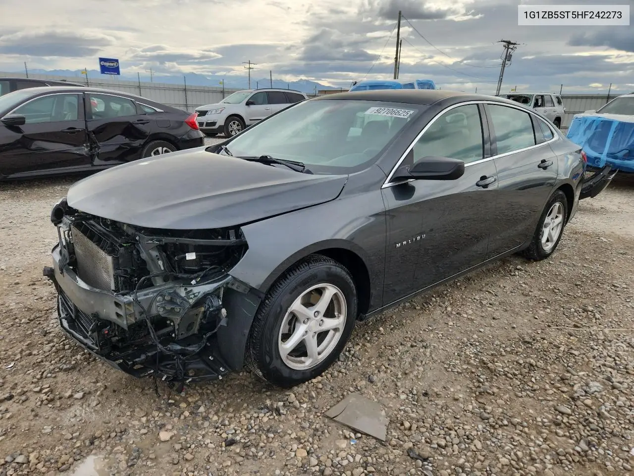 1G1ZB5ST5HF242273 2017 Chevrolet Malibu Ls