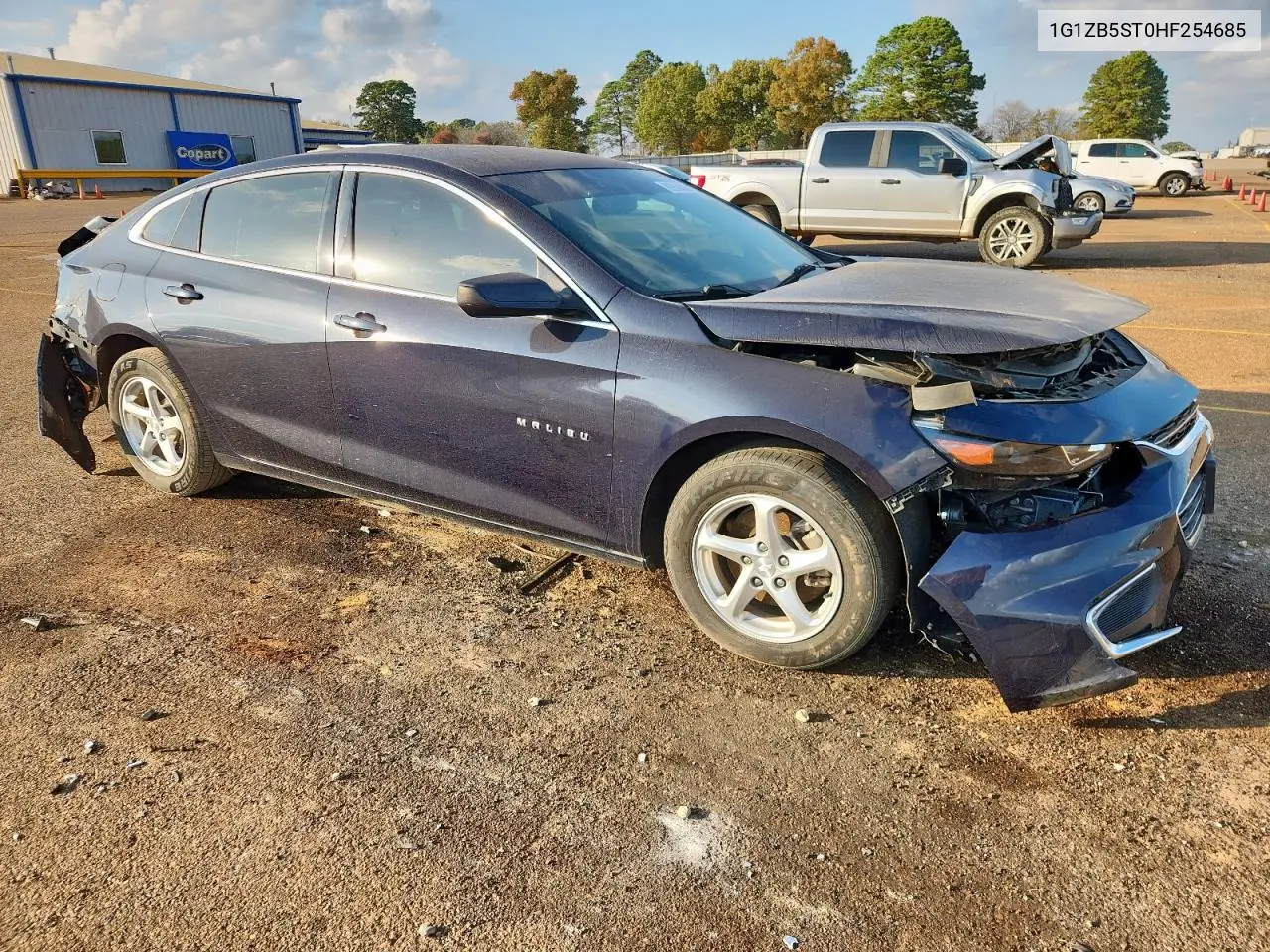1G1ZB5ST0HF254685 2017 Chevrolet Malibu Ls