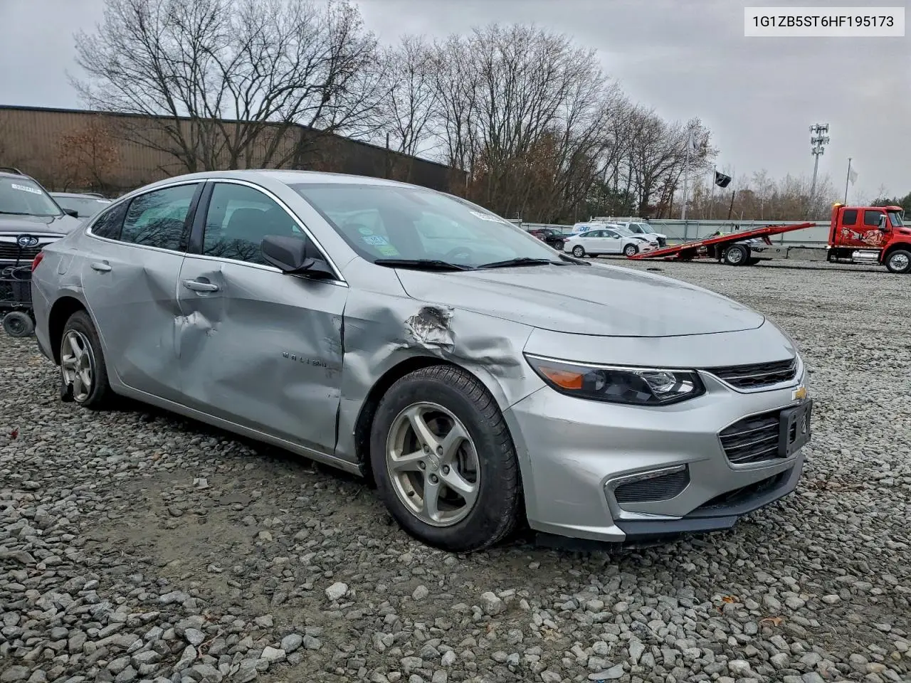 1G1ZB5ST6HF195173 2017 Chevrolet Malibu Ls