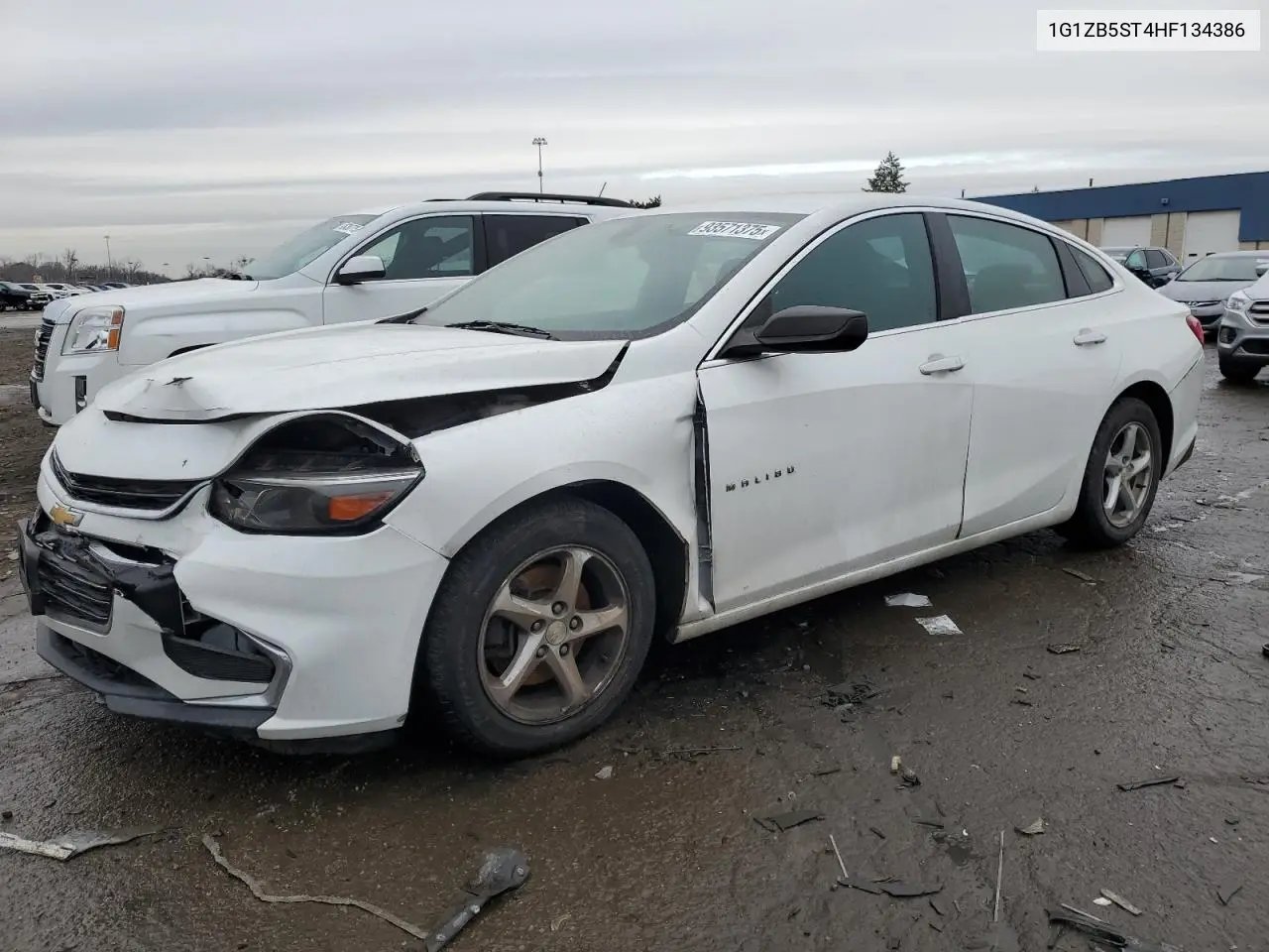 1G1ZB5ST4HF134386 2017 Chevrolet Malibu Ls