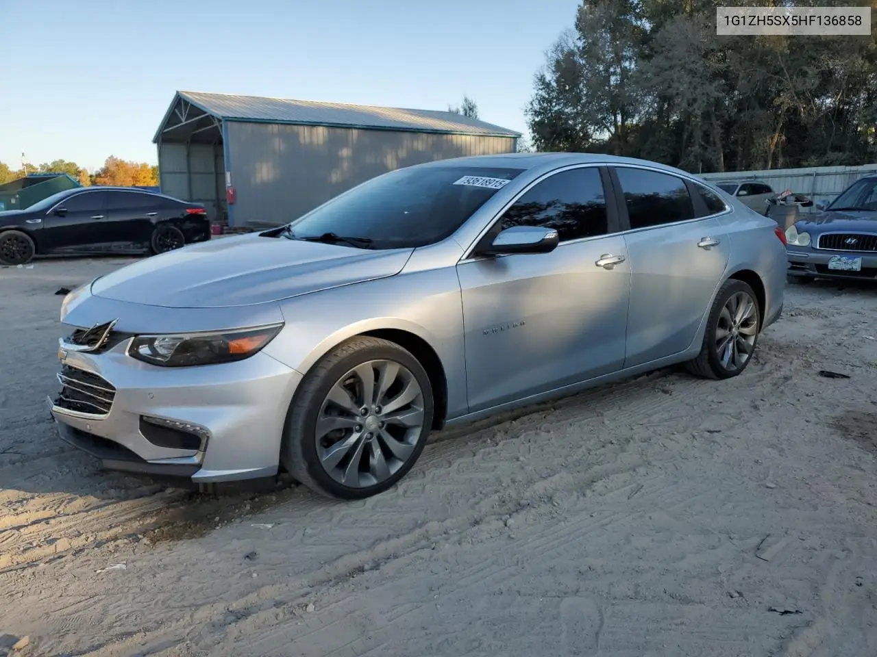 1G1ZH5SX5HF136858 2017 Chevrolet Malibu Premier