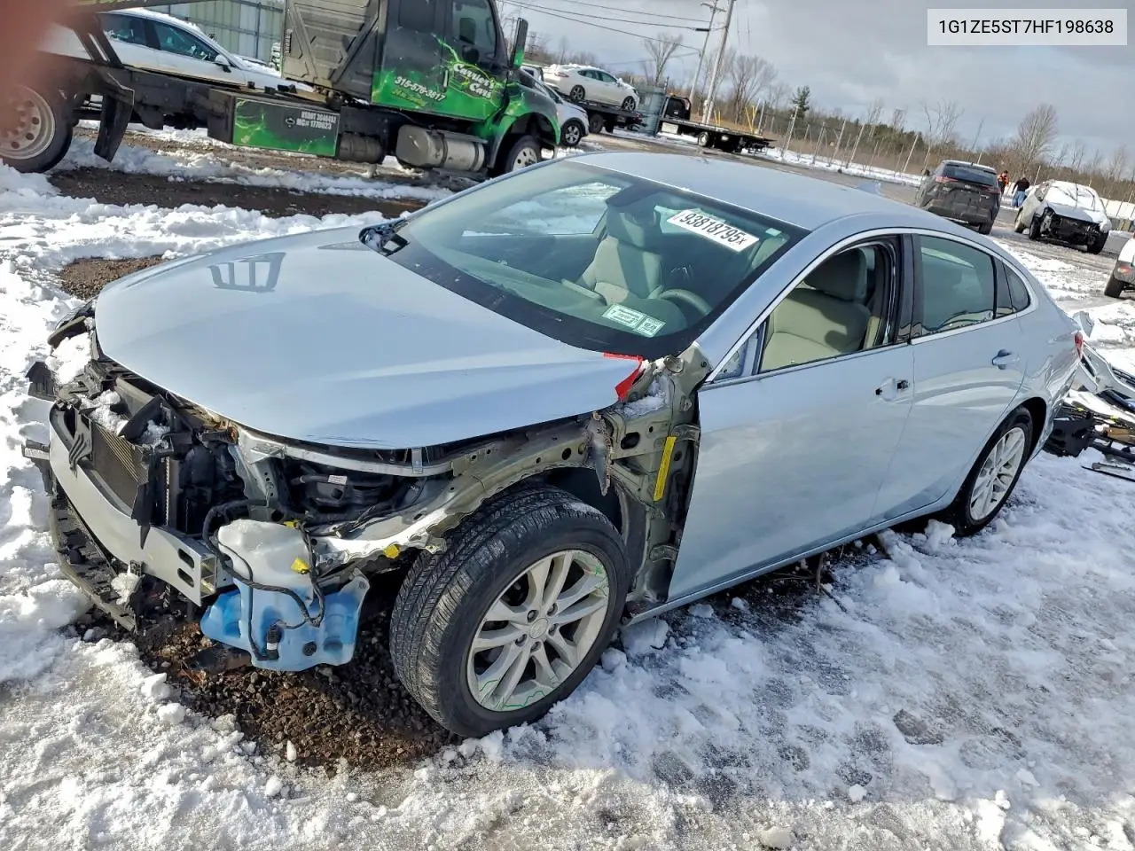 1G1ZE5ST7HF198638 2017 Chevrolet Malibu Lt