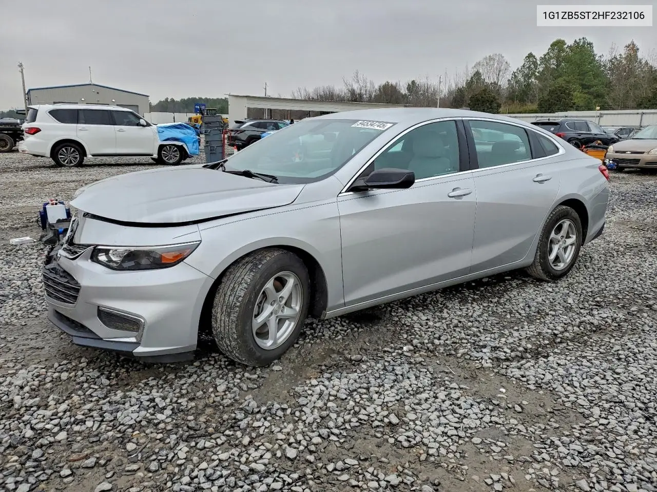 1G1ZB5ST2HF232106 2017 Chevrolet Malibu Ls