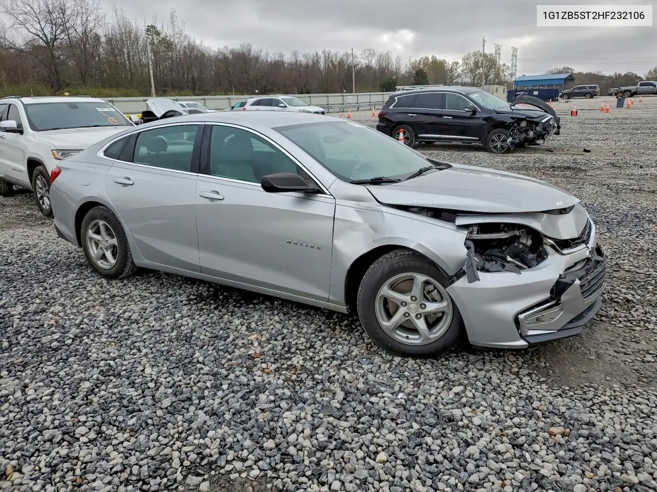 1G1ZB5ST2HF232106 2017 Chevrolet Malibu Ls