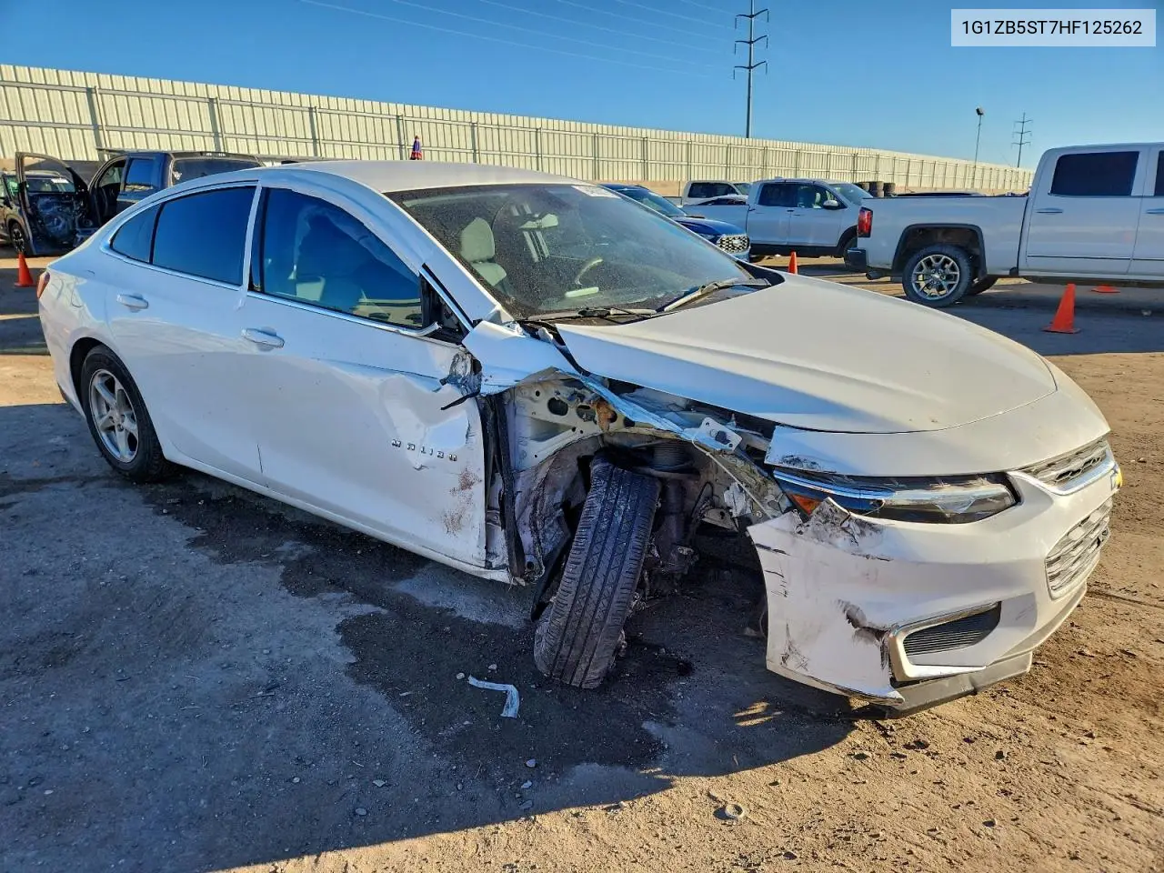 1G1ZB5ST7HF125262 2017 Chevrolet Malibu Ls