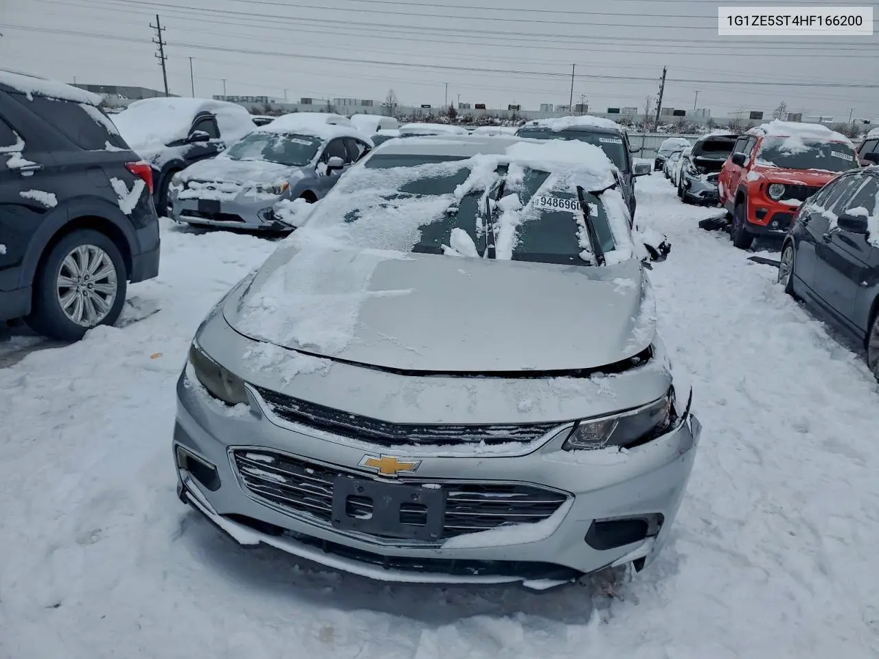 1G1ZE5ST4HF166200 2017 Chevrolet Malibu Lt